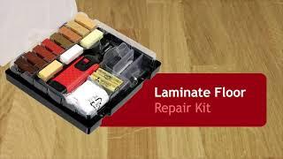 SPARES2GO 19 Piece Laminate Floor & Furniture Repair Kit