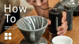 Mastering GRIND SIZE for V60 POUR OVER - Why It Matters