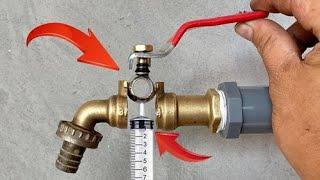 The best way to repair faucet