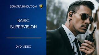 Basic Security Guard Supervision - sgmtraining.com