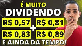 NOVOS DIVIDENDOS DE NOVEMBRO (MEGA DIVIDENDO) 5 AÇÕES PARA RECEBER GRANDES DIVIDENDOS EM 2024