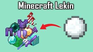 Minecraft Lekin Qordan Epic narsalar beradi !  O'zbekcha minecraft #kayzo