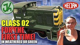 Long Awaited! Heljan Class 02 in Weathered BR Green - Unboxing and Review