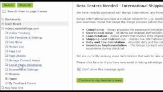 Access Tech Support - Websiteforge Ecommerce Website
