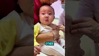 Baby's Brave Vaccination Moment