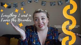 Everything I Read in November (Plus, upcoming video where I read every KU book my bestie recommends)