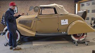 Chopping the 1934 Ford Cabriolet… wasn’t expecting this to happen 