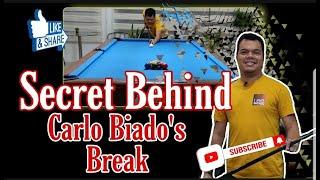 CARLO BIADO SECRET BREAK IN 10 BALLS W/ ENG SUBTITLE
