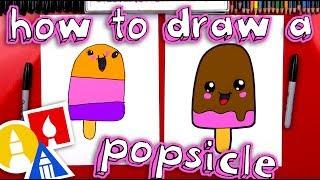 How To Draw A Cartoon Popsicle