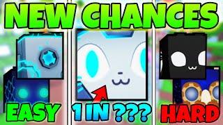 NEW CHANGED CHANCES FOR THE TITANIC ARCANE CAT AND RNG HUGES! Pet Simulator 99!