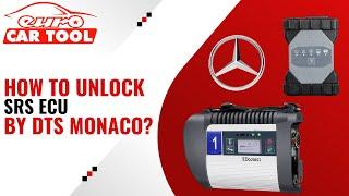 MERCEDES - BENZ How To Unclock SRS ECU BY DTS MONACO | EUROCARTOOL.COM