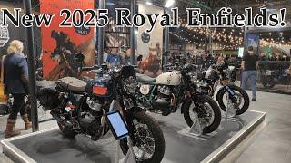 Royal Enfield Bear 650 and Classic 650 at Motorcycle Live 2024