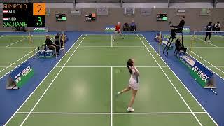 Anja Rumpold  - Nora Sacranie , WS, Yonex Dutch Junior International 2023