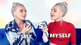 10 Year Song Challenge! (SING OFF vs. MYSELF) - Madilyn Bailey