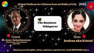 INTERNATIONAL FABTALKS  WITH MR.ARUN SUBRAHMANYAN #businessgrowth #corporatelife #talkshow #motivate