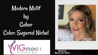 Gabor MODERN MOTIF Wig Review | Sugared Nickel GL44-66SS | MARLENE'S WIG & CHAT STUDIO