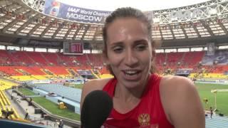 Moscow 2013 - Anastasia OTT RUS - 400m Hurdles Women - Heat 5
