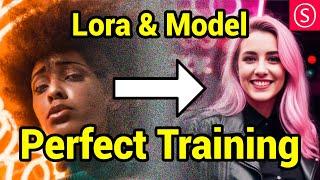 LORA + Checkpoint Model Training GUIDE - Get the BEST RESULTS super easy