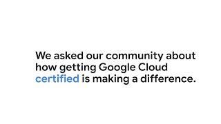 Global Voices of the Google Cloud Certified Community