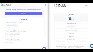 Vidyard vs. Dubb: The Definitive Guide on Features, Benefits, and Pricing (@DubbSupport )