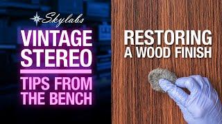 Tips from The Bench: Restoring A Vintage Stereo Wood Cabinet