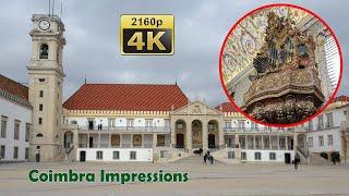 Coimbra Impressions -  Portugal 4K Travel Channel