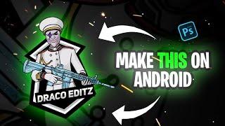 HOW TO MAKE BGMI MASCOT LOGO | ON ANDROID