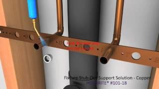 Fixture Stub-Out Support Solution - Copper