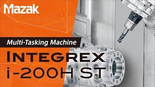 Simultaneous 5-axis control INTEGREX i-200H ST