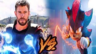 THOR VS SHADOW Kim Kazanır? MARVEL Sinematik Evreni & Sonic The Hedgehog 3