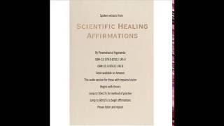 Scientific Healing Affirmations by Paramahansa Yogananda