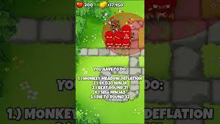 Invigoration Achievement in 20 Seconds! || #shorts #btd6 #newupdate