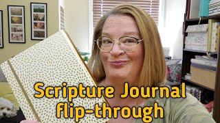 Scripture Journal flip through