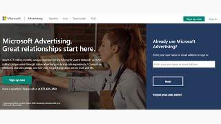 Create Microsoft Ads (Bing Ads) Account | Step By Step Tutorial