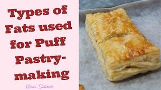 Butter Vs. Pastry Margarine | 2 Types of Fats to know about when making Puff Pastry