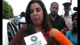 Farah Khan at Accurate institute Of Management and Technology
