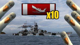 10 SHips DOWN for MAINZ - World of Warships