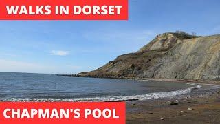 WALKS IN DORSET at CHAPMAN'S POOL