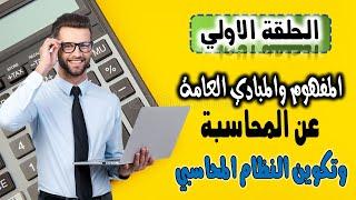 كورس تعلم المحاسبة ( المحاسب كما يجب ان يكون ) - مبادئ المحاسبة - محاسبة اونلاين - الحلقة الاولي
