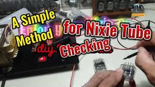 A simple method for Nixie Tube checking