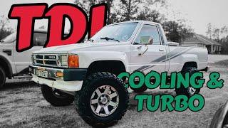 TDI Swapped Toyota Pickup Turbo/Intercooler Breakdown!