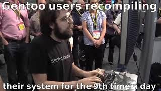 Linux users explaining