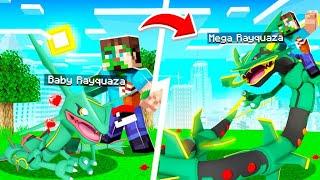 LIFE OF MEGA RAYQUAZA IN MINECRAFT!