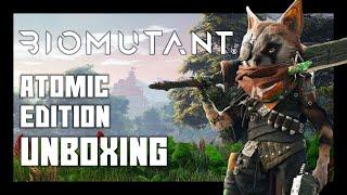 Biomutant Atomic Edition UNBOXING (Steelbook, Statue and MORE)