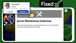 Maintenance End Time Today In eFootball™ 2025 Mobile !! Pes Server Maintenance End Time Today 