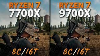 AMD Ryzen 7 9700X vs 7700X // Test in 10 Games