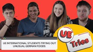 UE Students try Unusual German Food! | UE Germany