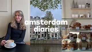 amsterdam diaries | trying new cafes, friends & what im reading