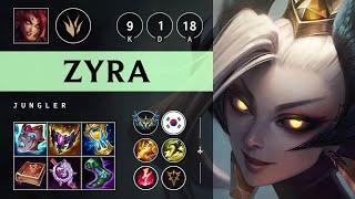 Zyra Jungle vs Ivern - KR Challenger Patch 25.12