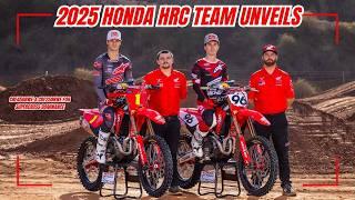 2025 Honda HRC Team Unveils CRF450RWE & CRF250RWE for Supercross Dominance